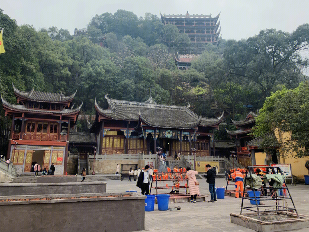 重庆0元get求签很灵看风景也一绝的道观