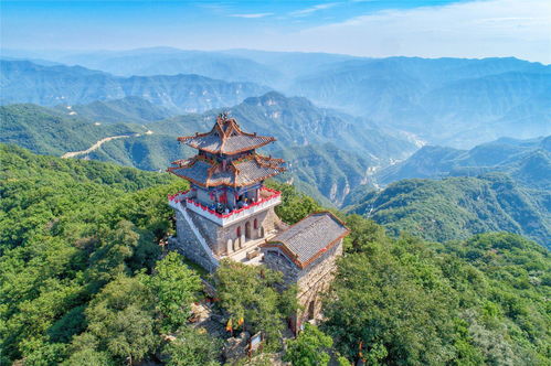 仙境云丘山,寻访丘处机道长的悬崖道观