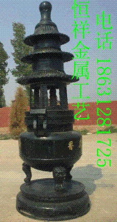 传统信仰之载体 寺院与道观中的圆形铁香炉宝鼎